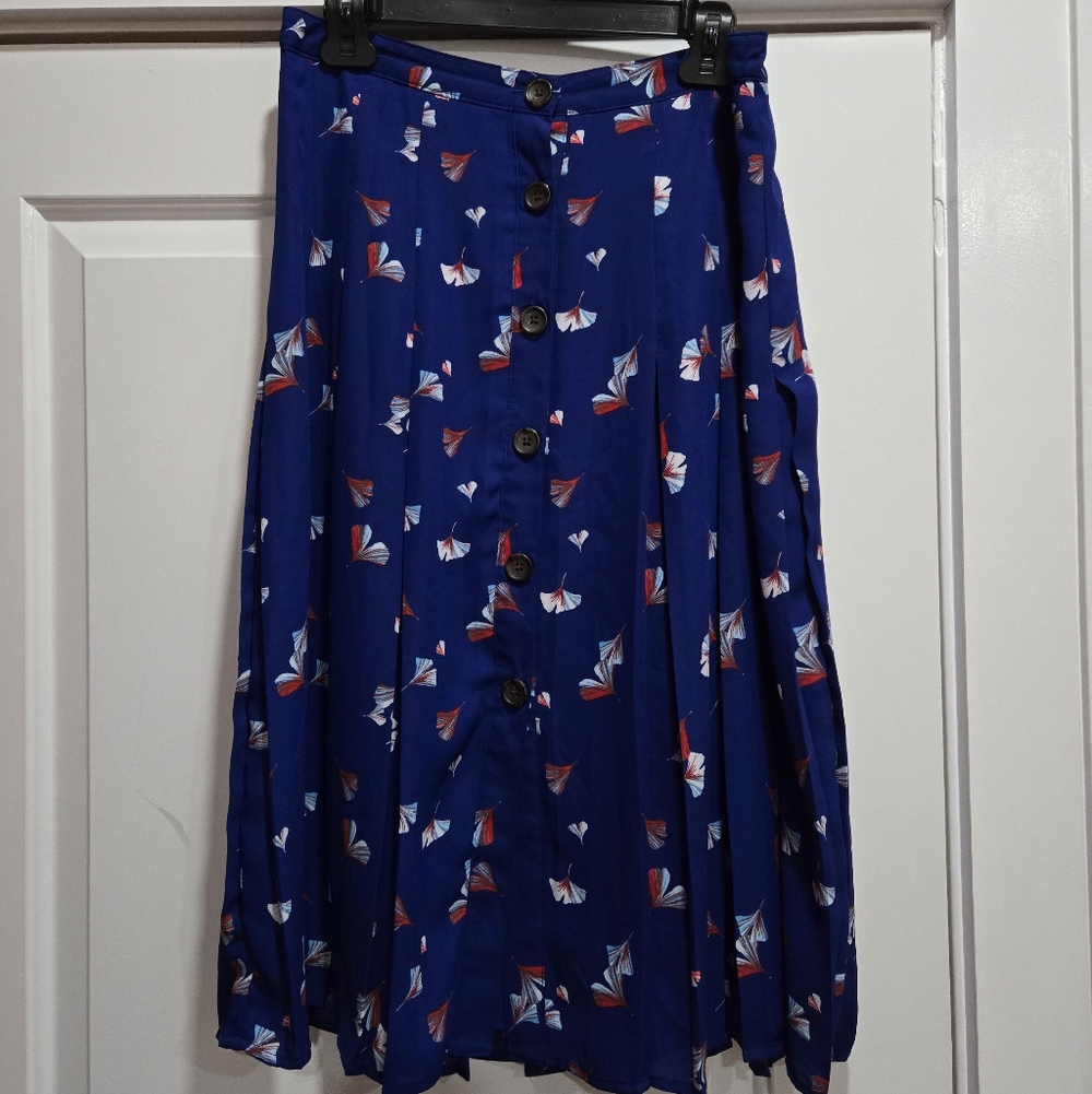 Banana Republic Pleated Skirt Sz 8
